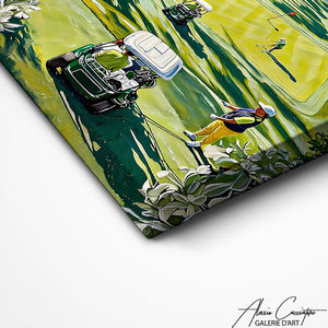 Art Mural Parcours Golf