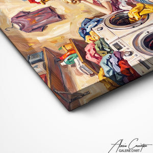 Art Mural Buanderie