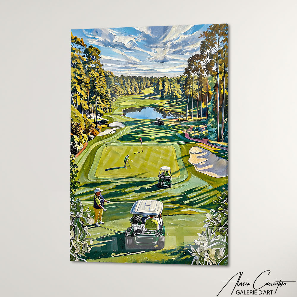 Cadre Parcours Golf