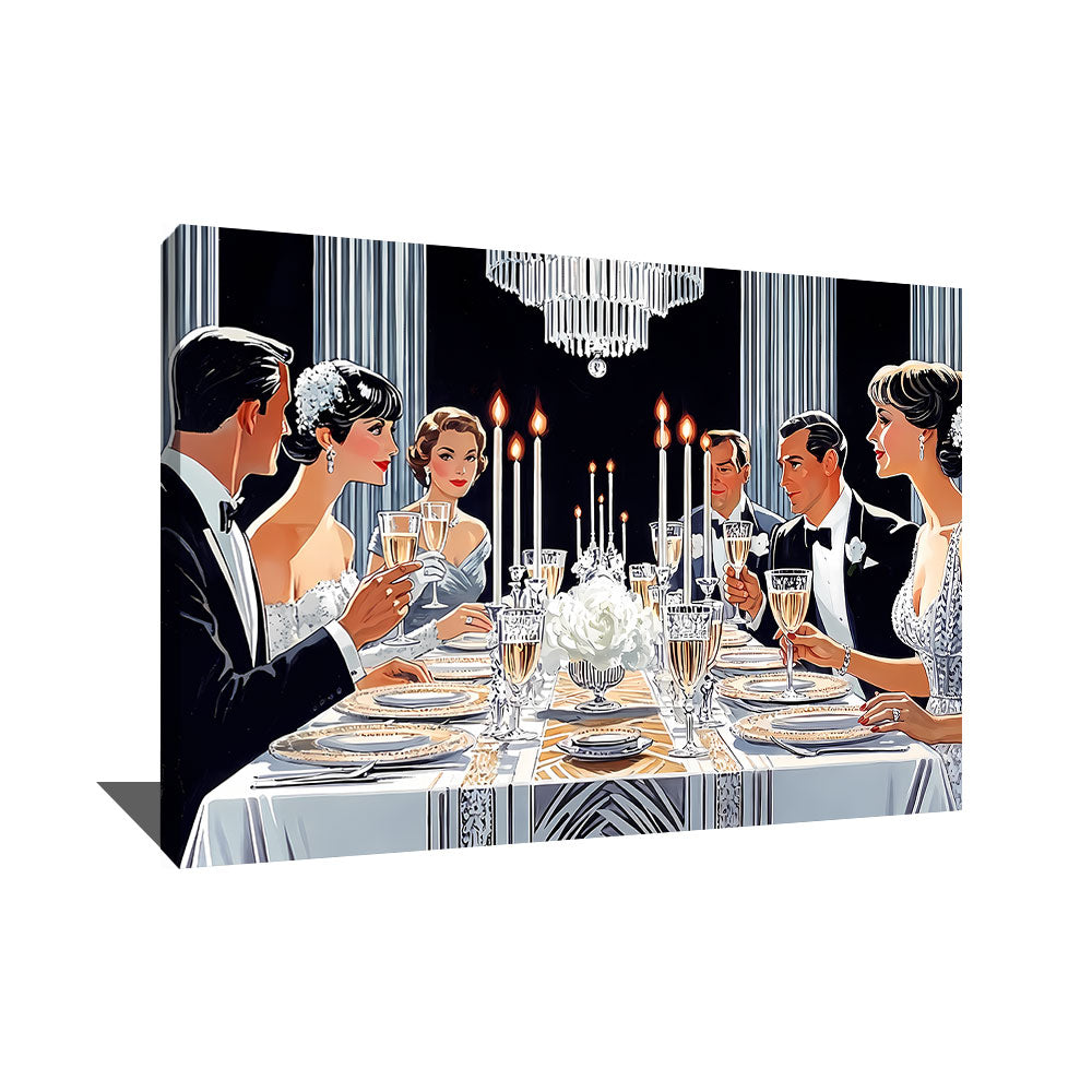Tableau Art Deco Cuisine