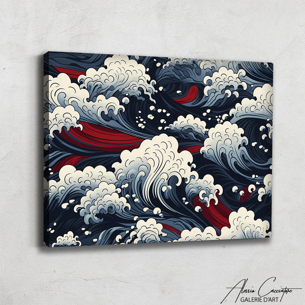 tableau vague japonaise