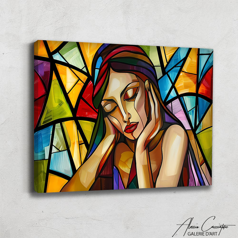 Peinture de Femme Moderne
