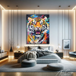 grand tableau tigre
