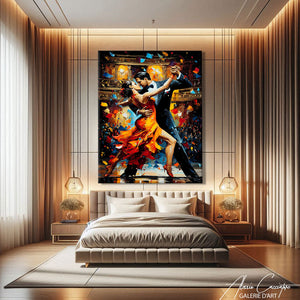 Tableau Danseur Tango Argentin