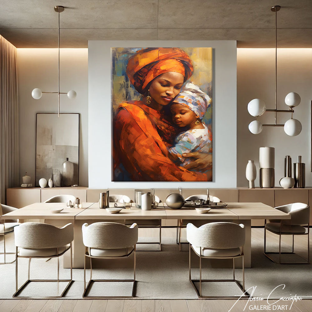 Tableau Afrique Couleur
