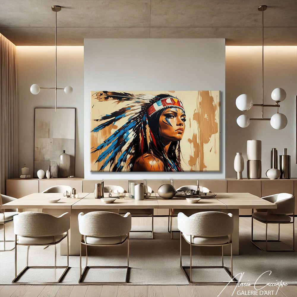 Peinture Amérindienne
