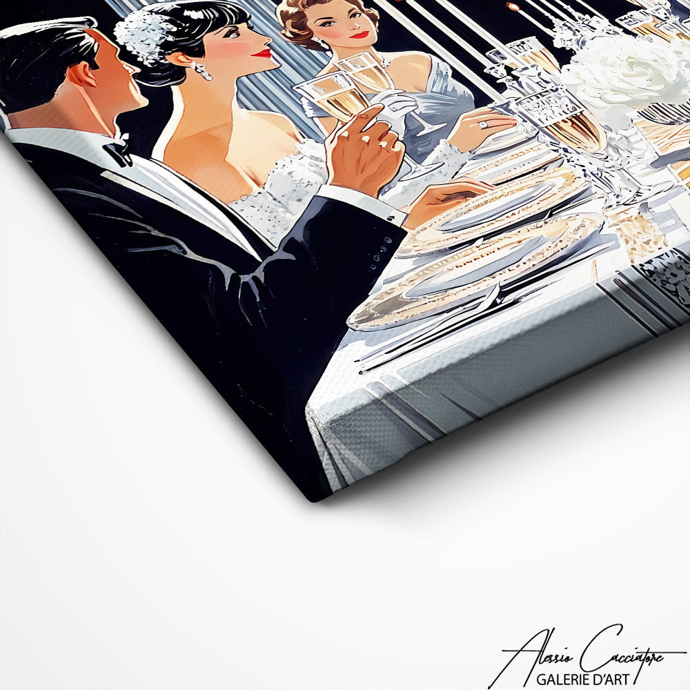 Art Mural Art Deco Cuisine