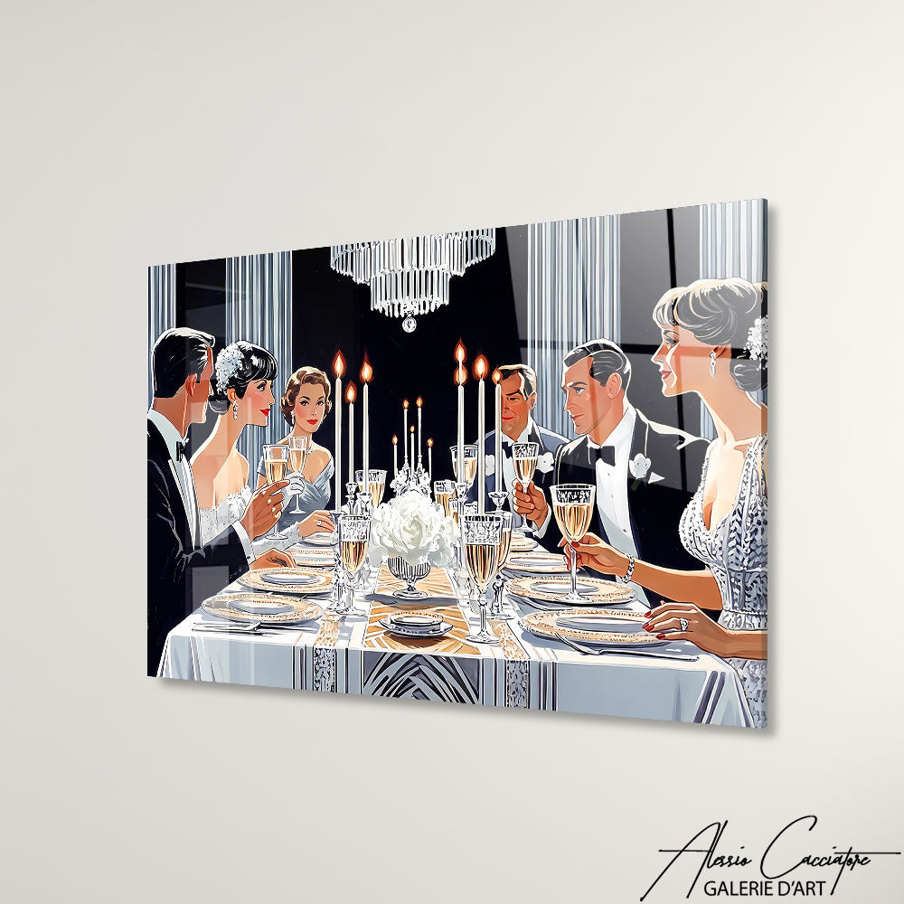 Cadre Art Deco Cuisine