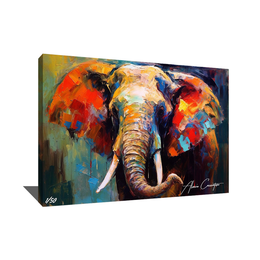 tableau éléphant 