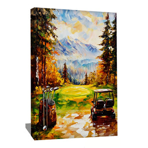 Toile Golf Paysage