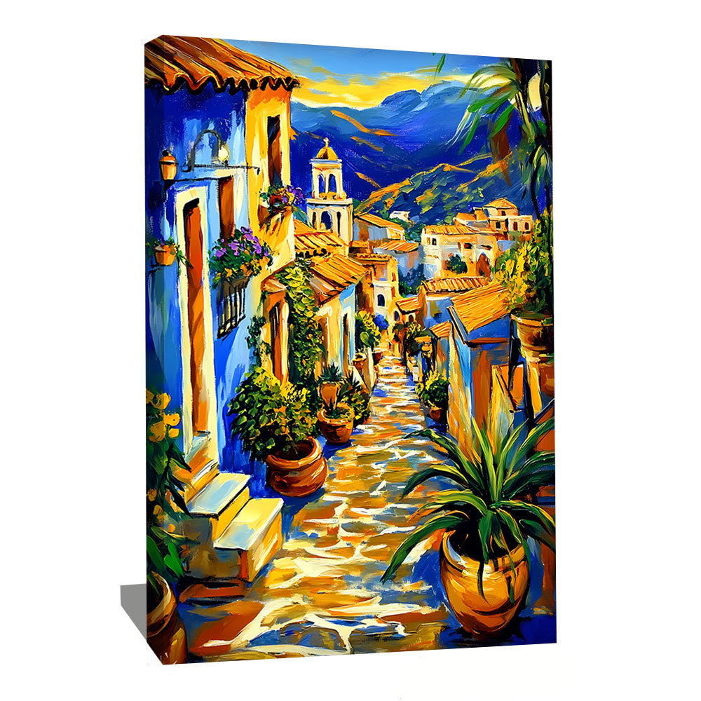 TABLEAU VILLAGE PROVENÇAL