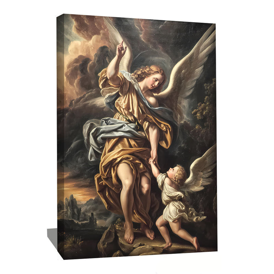 TABLEAU ANGE FEMME AlessioCacciatore