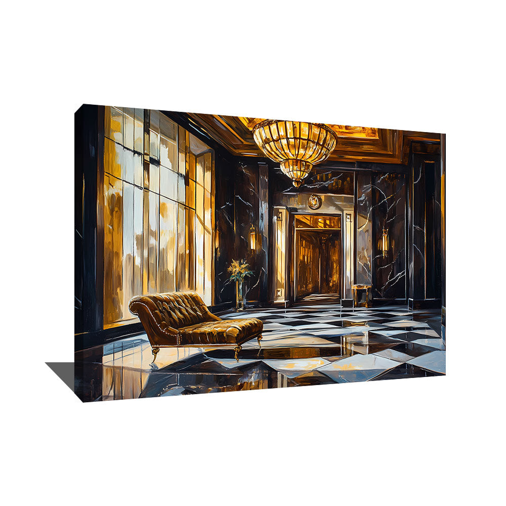 Tableau Art Deco Contemporain Design