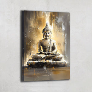 TABLEAU BOUDDHA MÉDITATION