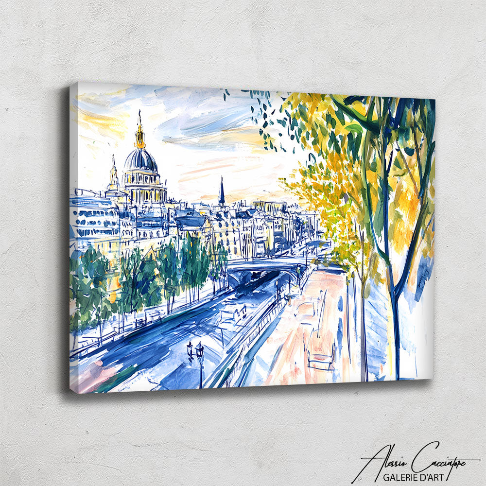Tableau Sur Toile Paris