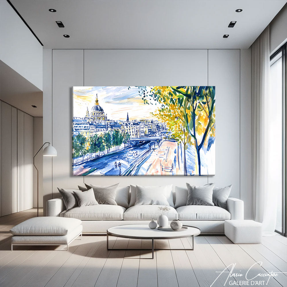 Tableau Sur Toile Paris