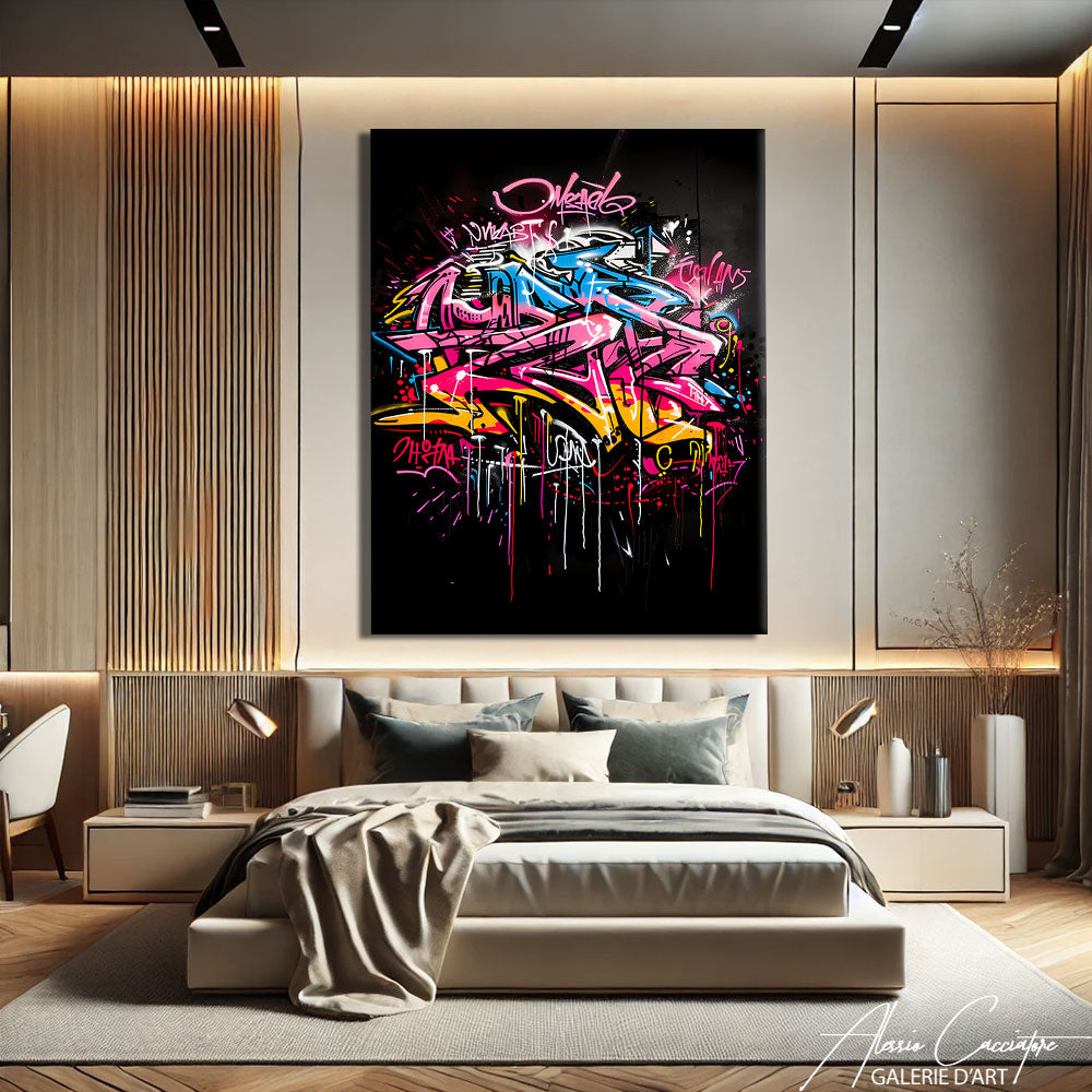 cadre deco street art
