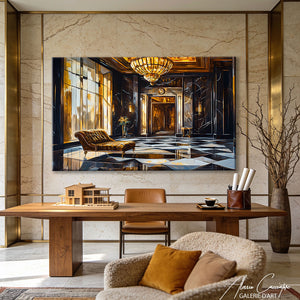 Affiche Art Deco Contemporain Design