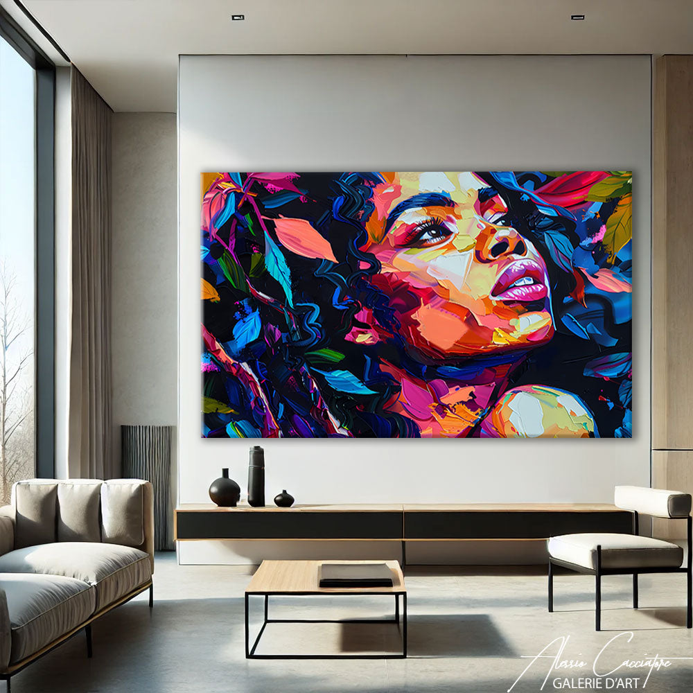 Peinture Femme Sensuelle
