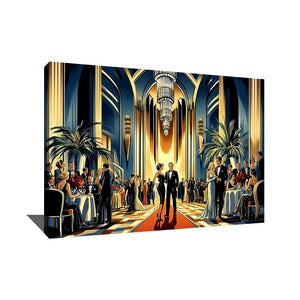 Tableau Moderne Art Deco