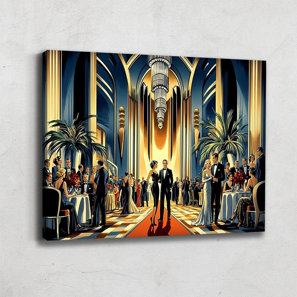 Tableau Moderne Art Deco