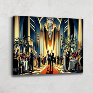 Tableau Moderne Art Deco
