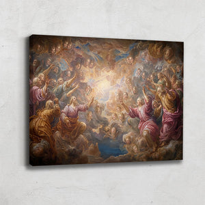 TABLEAU BAROQUE ÉLÉGANT
