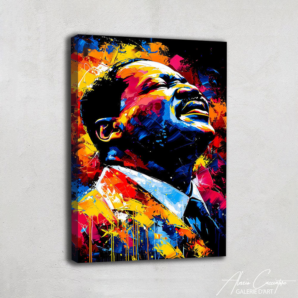 Peinture Martin Luther King