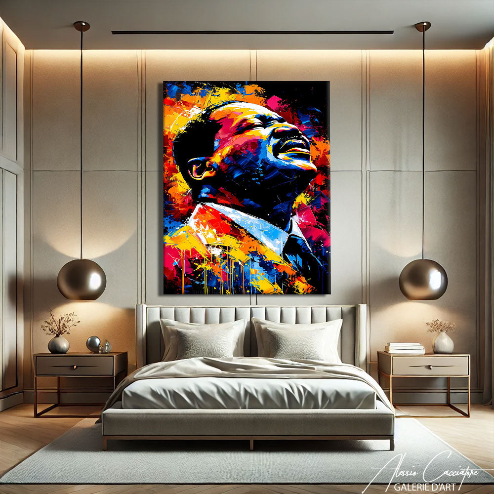 Peinture Martin Luther King