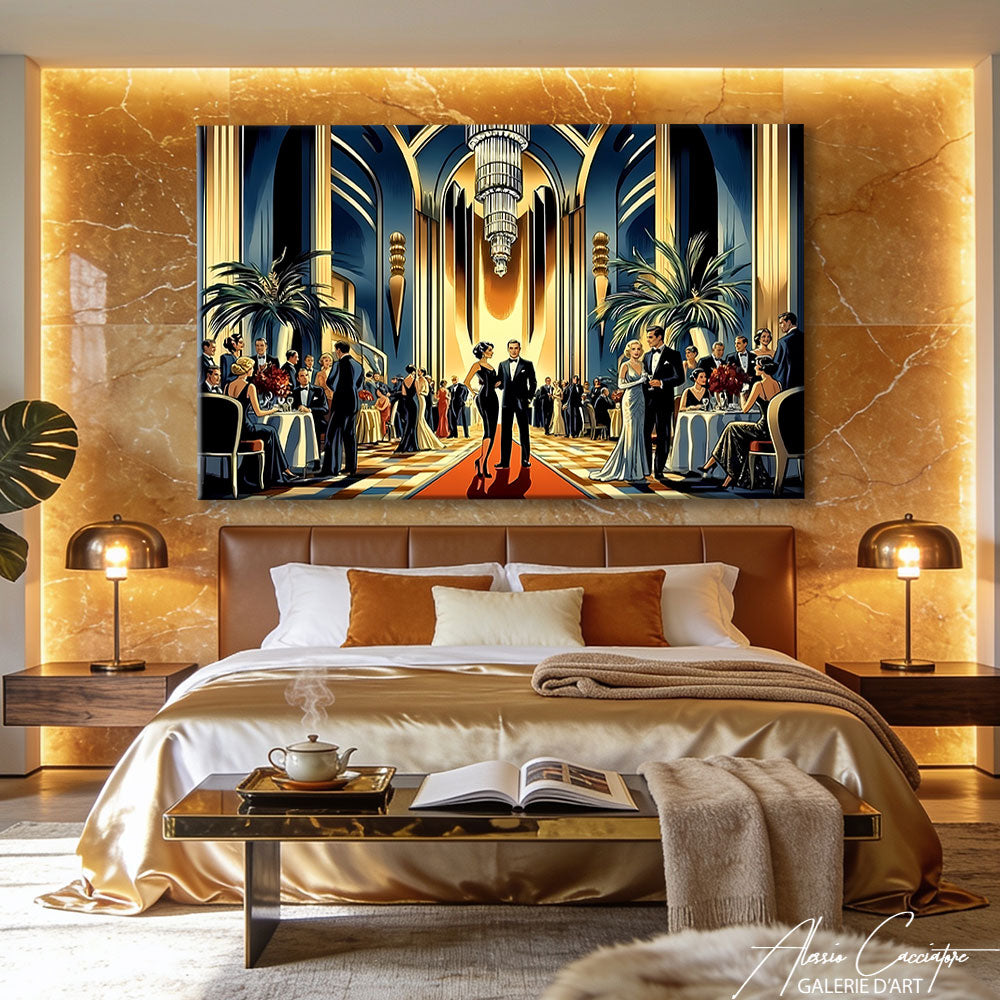 Toile Moderne Art Deco