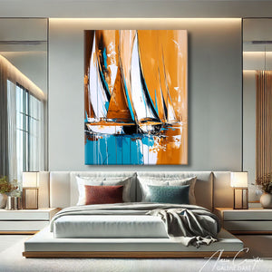 Tableau Bateau Peintre