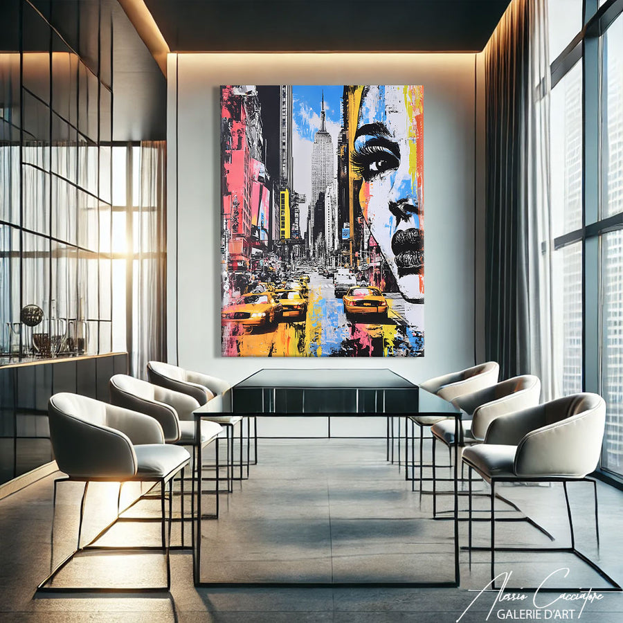 Tableau de Salon – mise en situation