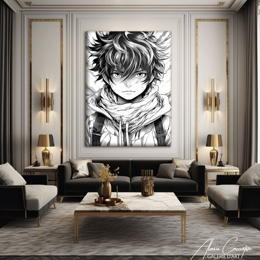 Tableau Manga Japonais – mise en situation