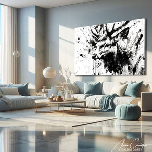 tableau noir et blanc