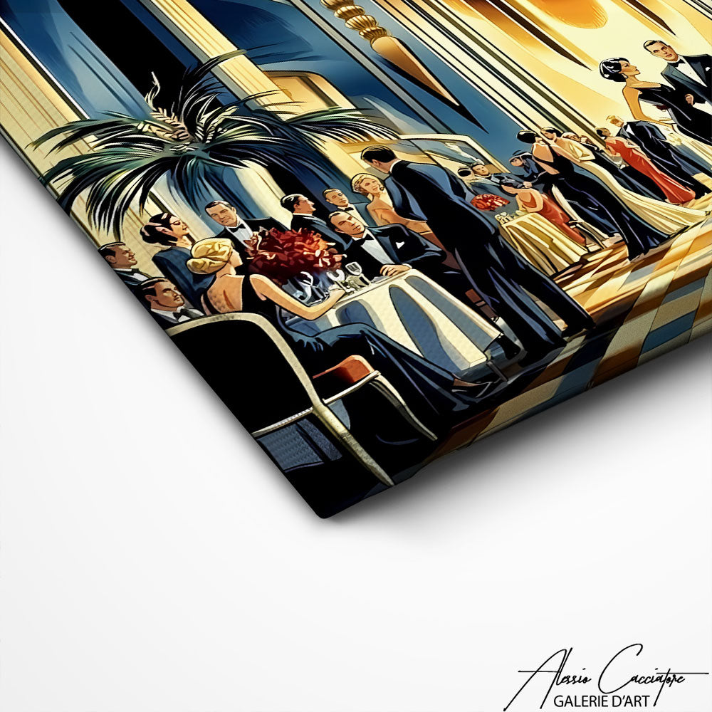 Art Mural Moderne Art Deco