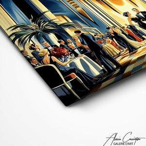 Art Mural Moderne Art Deco
