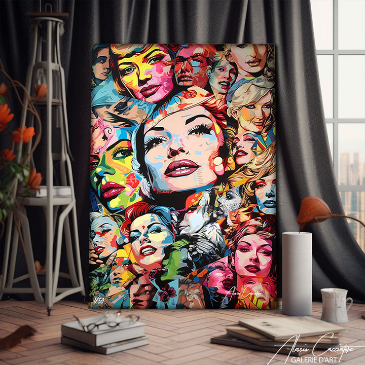 grand tableau pop art