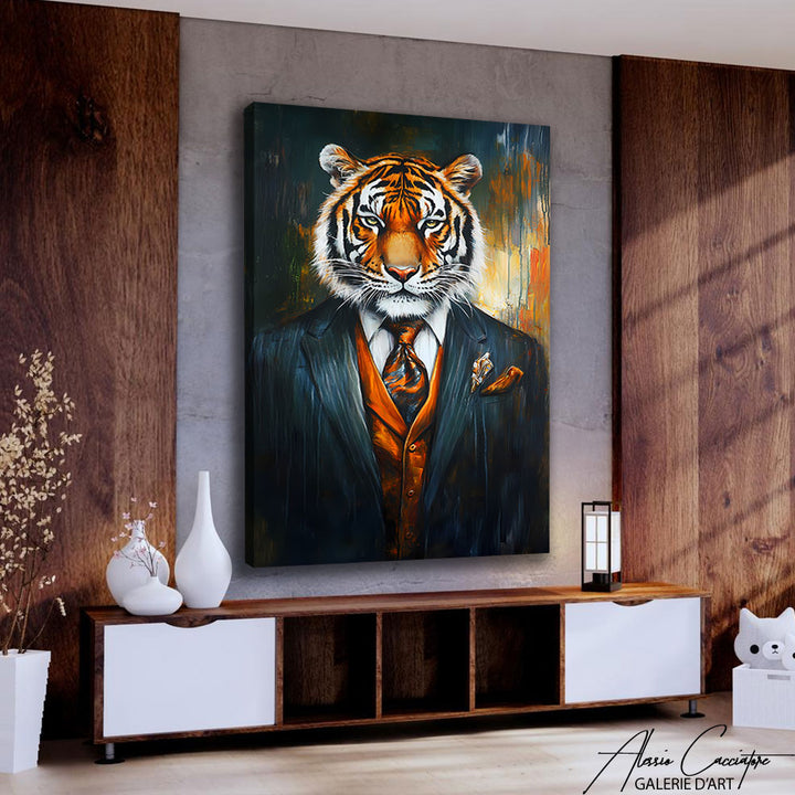 Toile Tigre Géant