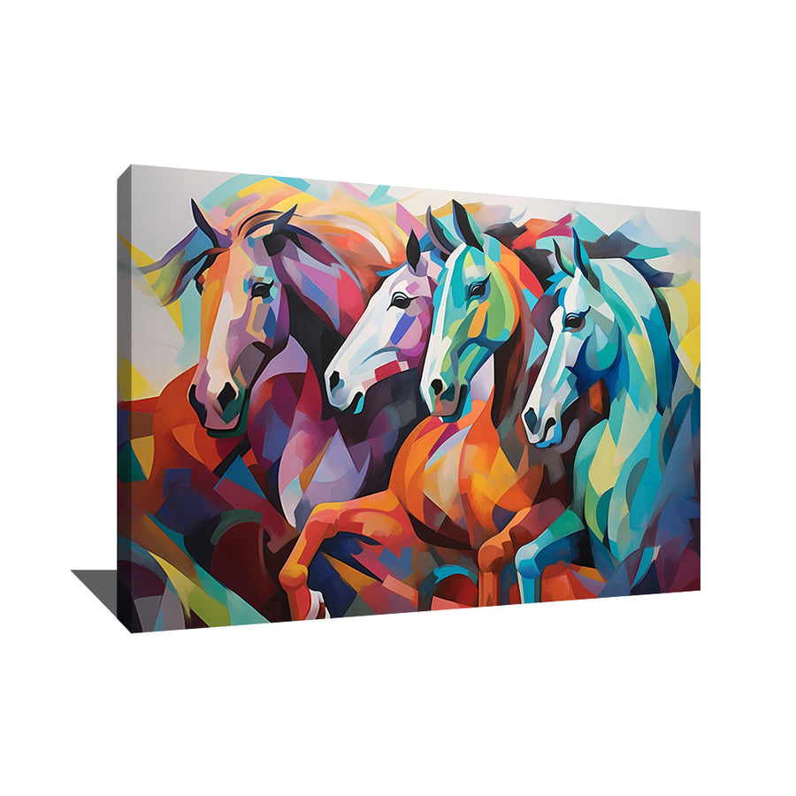 tableau chevaux