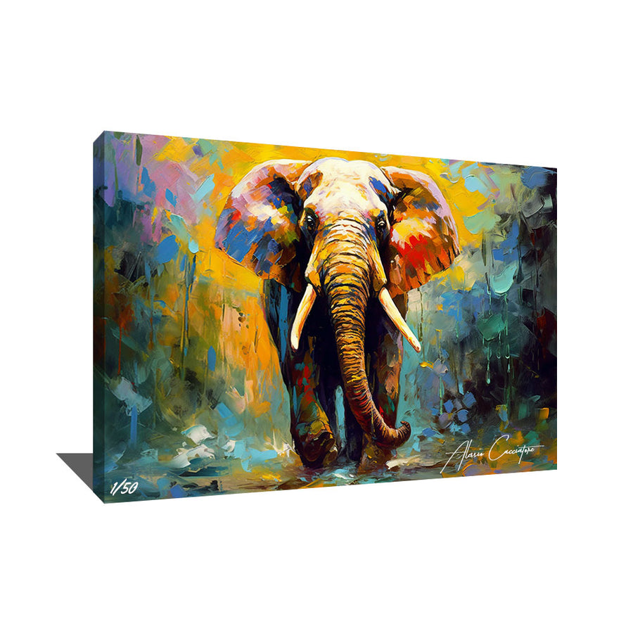 tableau éléphant