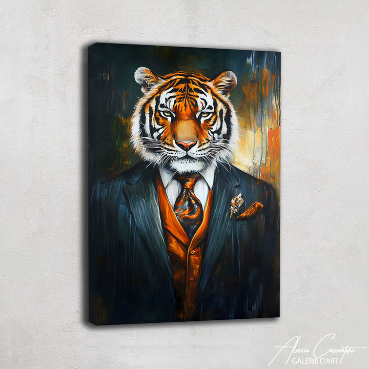 Peinture sur Toile Tigre