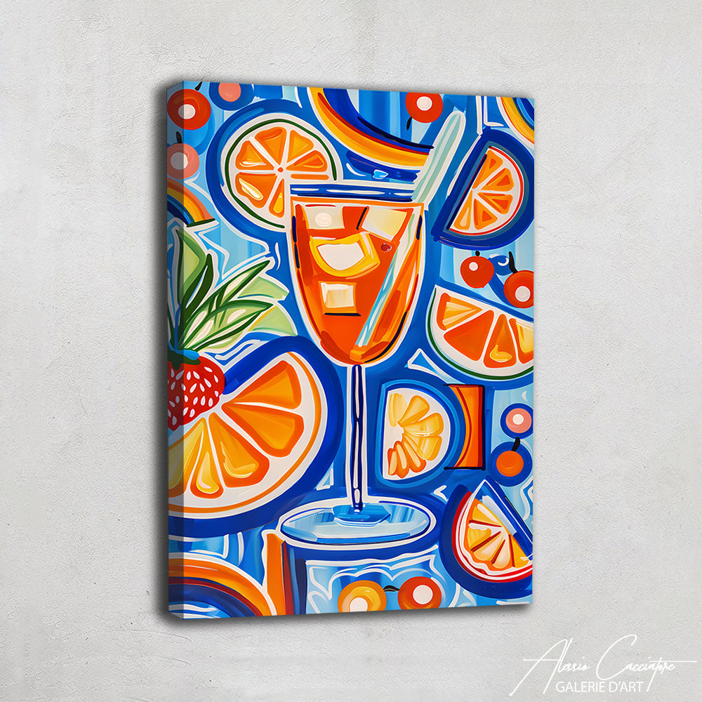 Tableau Contemporain pour Cuisine