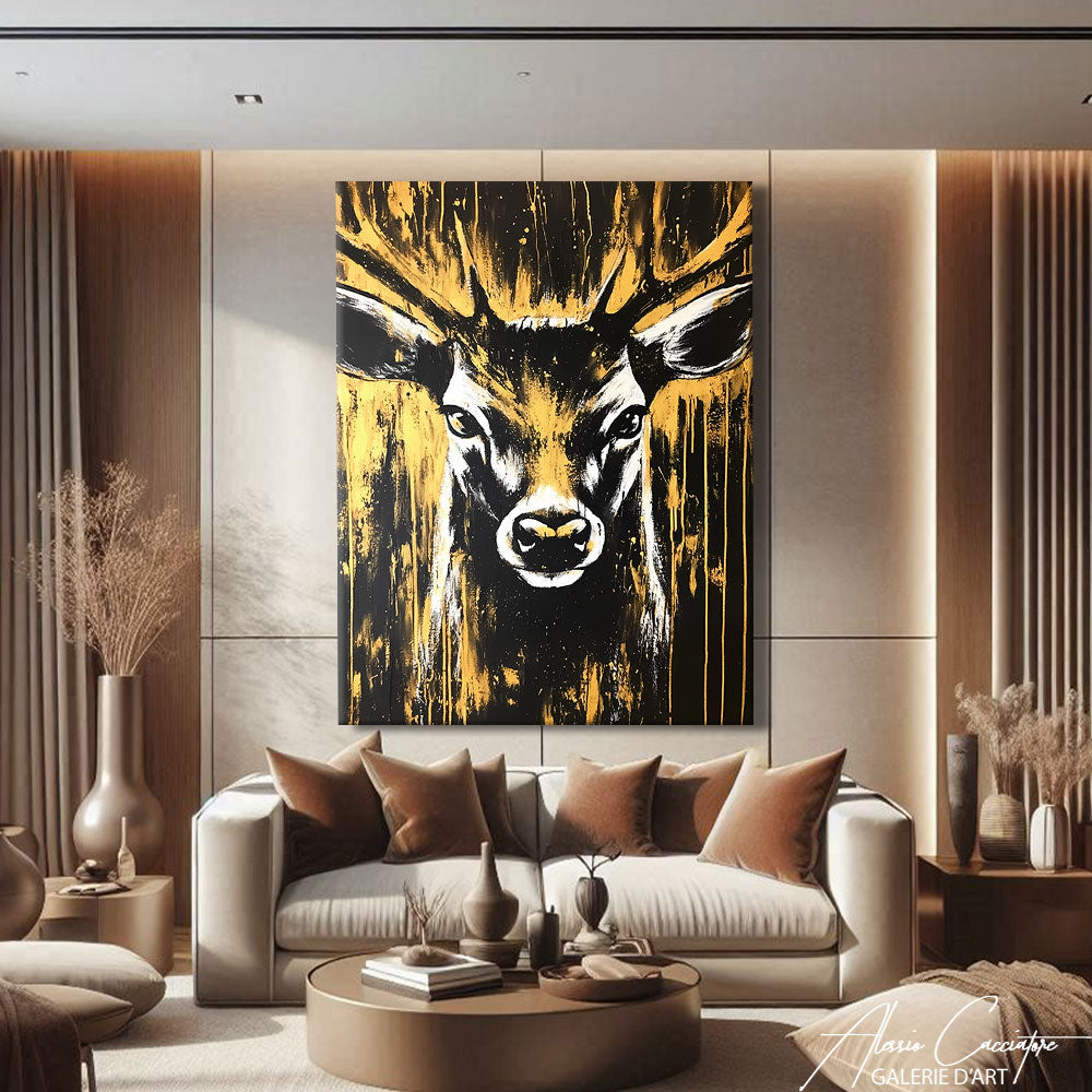 TABLEAU CERF OR