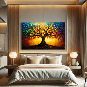 tableau arbre moderne sur toile
