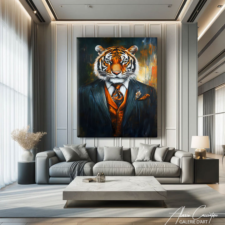 Peinture Tableau Tigre