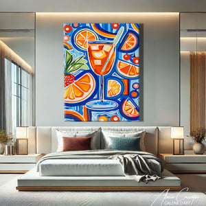 Tableau Contemporain Coloré