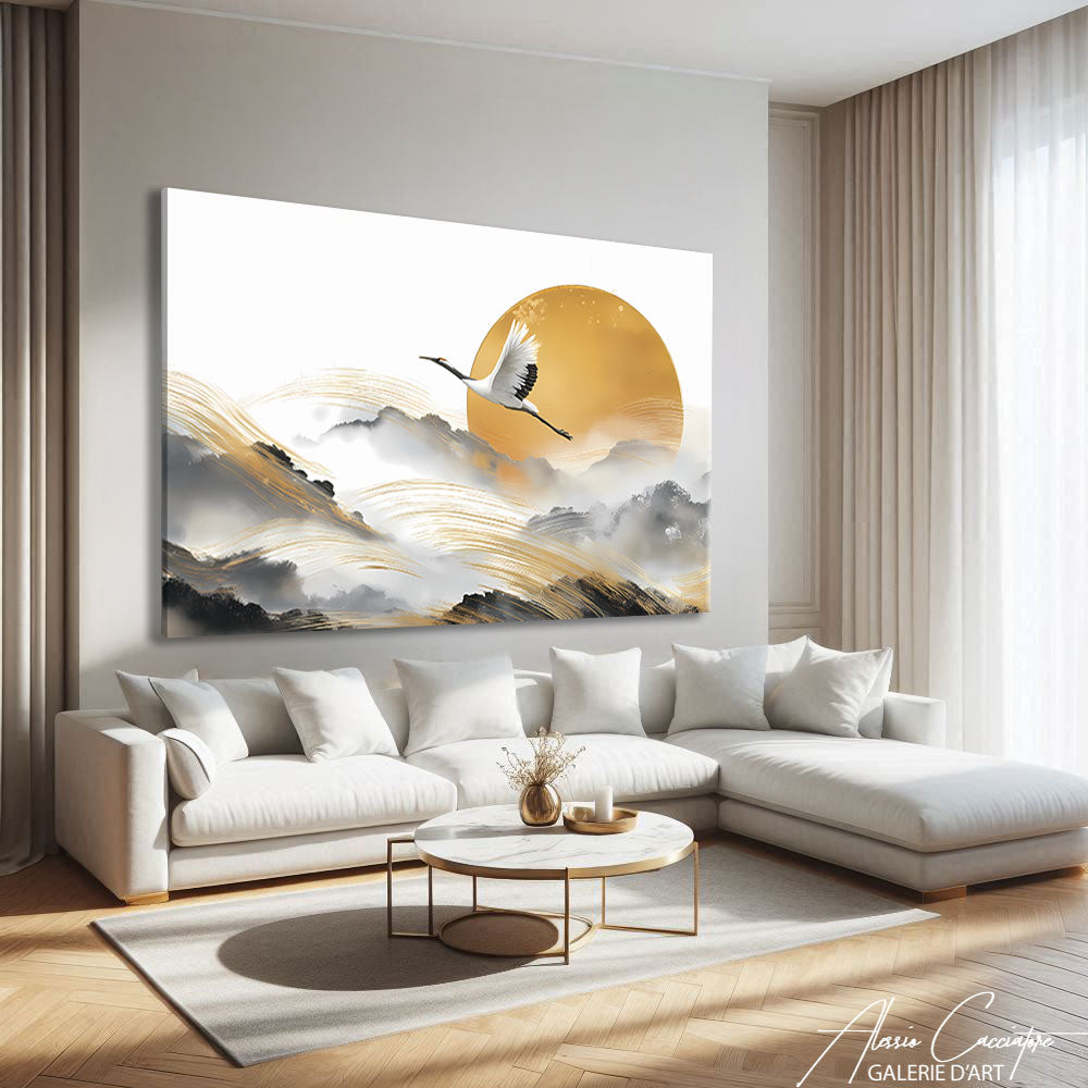 tableau grue
