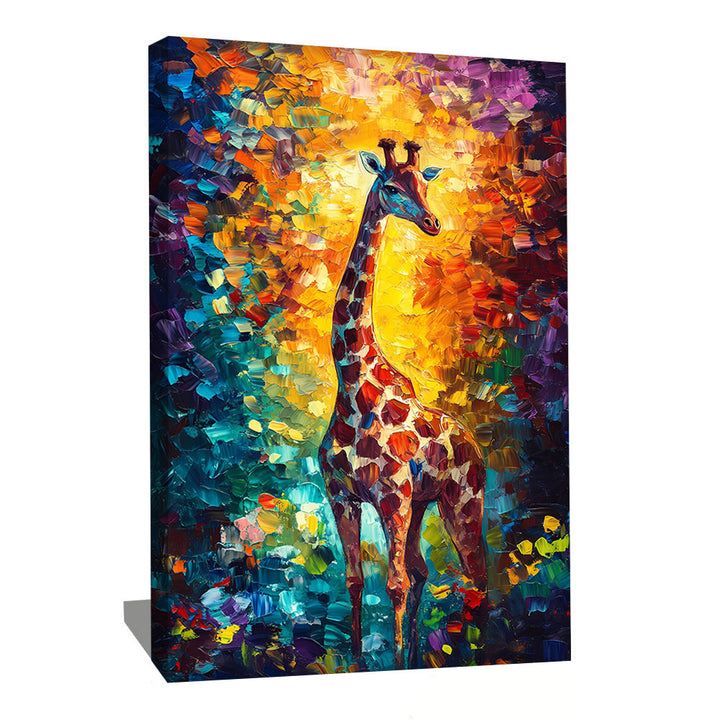 tableau girafe