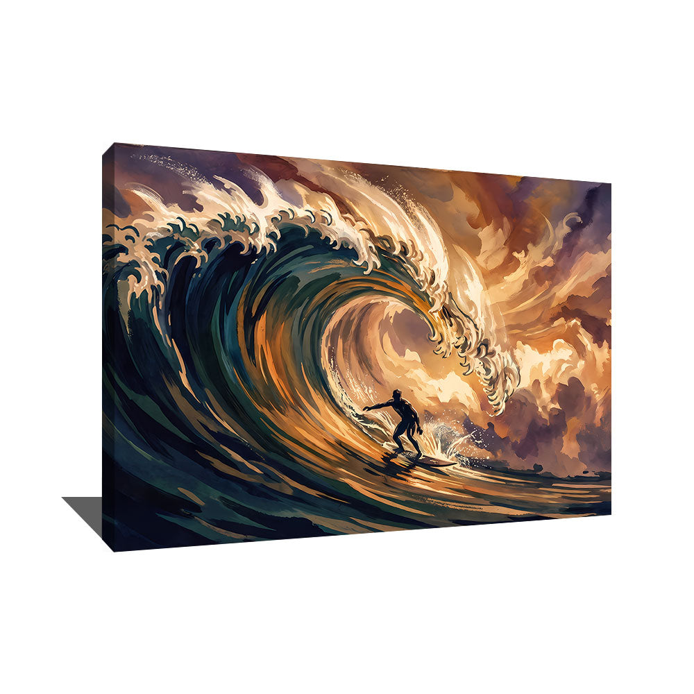 Tableau Vague Surf