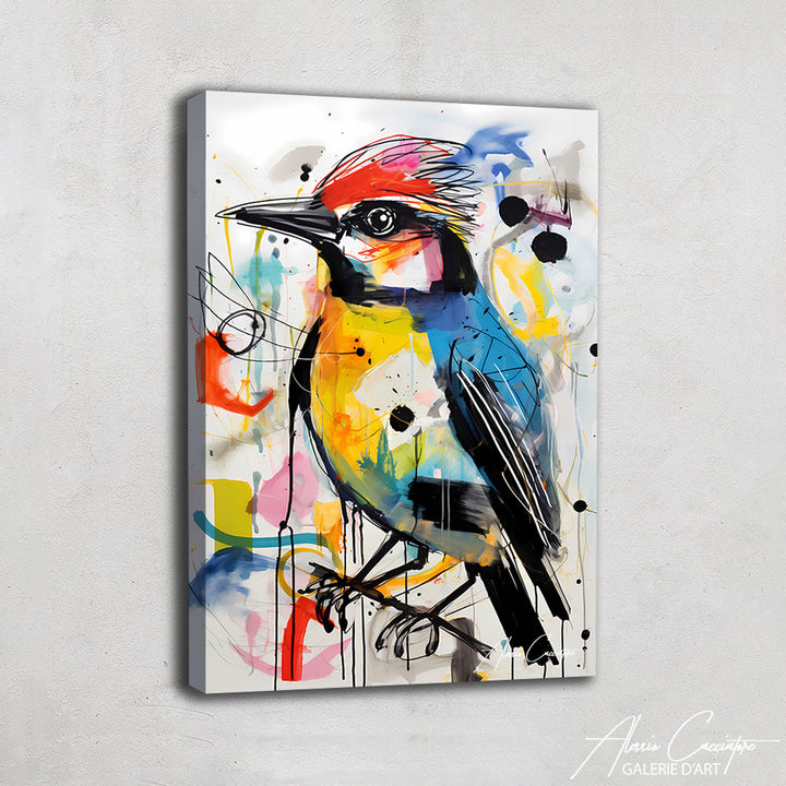 Peinture Oiseau Aquarelle